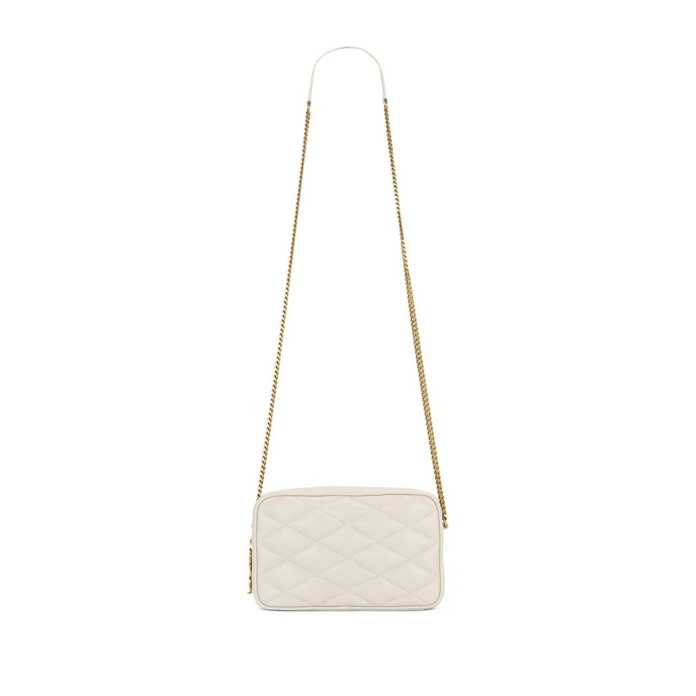 YSL CASSANDRE MATELASSÉ CARRÉ CAMERA BAG 8414391EL079207 (18*13*6cm)